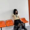 女孩別哭英文輕薄短袖圓領T恤