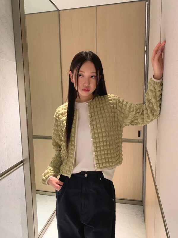 雲朵泡泡棉薄外套