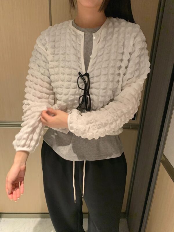 雲朵泡泡棉薄外套