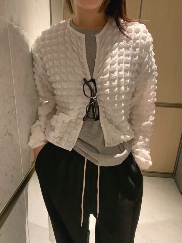 雲朵泡泡棉薄外套