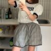 花語輕晨碎花短袖T恤