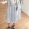 春日輕舞花語小花吊帶短洋裝