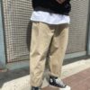 素色寬鬆寬褲