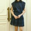 小夜曲蕾絲背心短裙套裝
