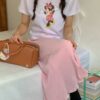 多巴胺色系鮮豔彩色長裙