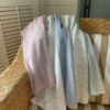 蕾絲小腰間碎花圖案長裙