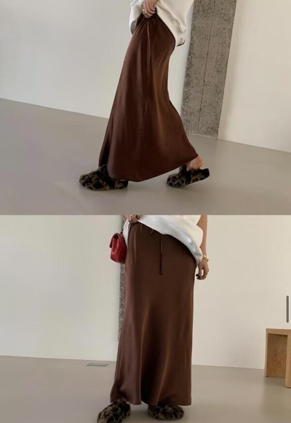 超多色光澤感魚尾裙