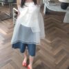 蝴蝶結兩面穿網紗背心仙女裙