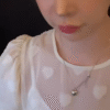repell earlobe歐逆同款愛心雪紡長洋裝